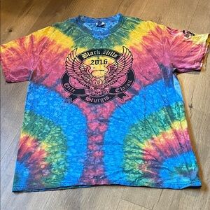 Sturgis 76th Rally 2016 Tie-Dye Graphic Tee